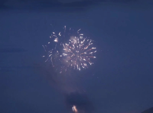 怦的一声，心花怒放