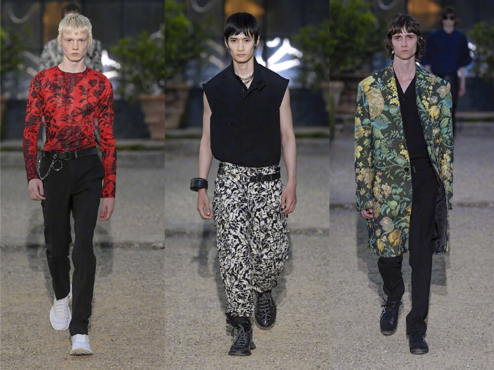 Givenchy Menswear S/S 2020. # 纪梵希春夏男装系列, 即可酷帅潇洒, 亦可优雅精致. 