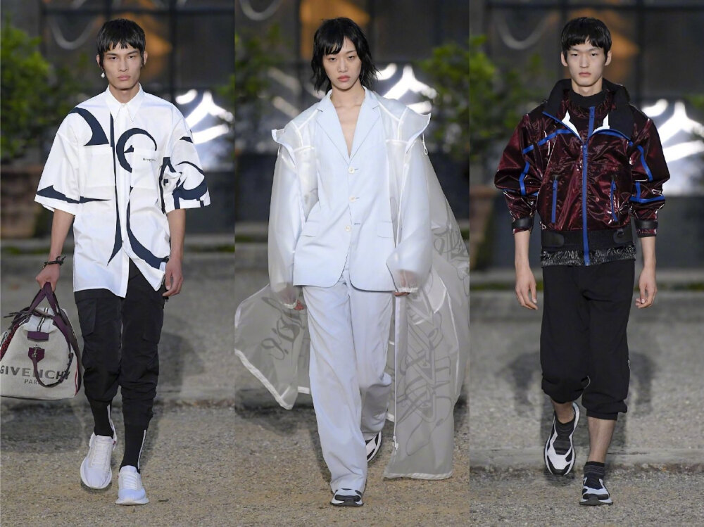 Givenchy Menswear S/S 2020. # 纪梵希春夏男装系列, 即可酷帅潇洒, 亦可优雅精致. 