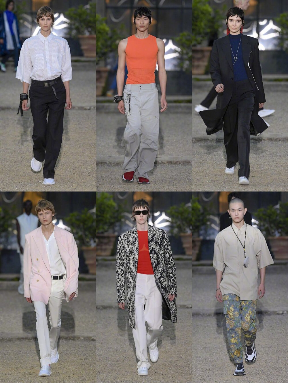 Givenchy Menswear S/S 2020. # 纪梵希春夏男装系列, 即可酷帅潇洒, 亦可优雅精致. 