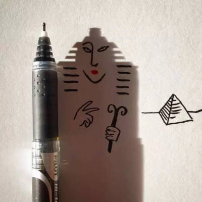 插画和光影的有趣结合 ，创意源于生活的设计灵感，杠杠滴！