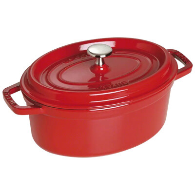 Staub 珐琅铸铁锅具27cm椭圆形炖锅家用煲汤焖烧锅多用锅