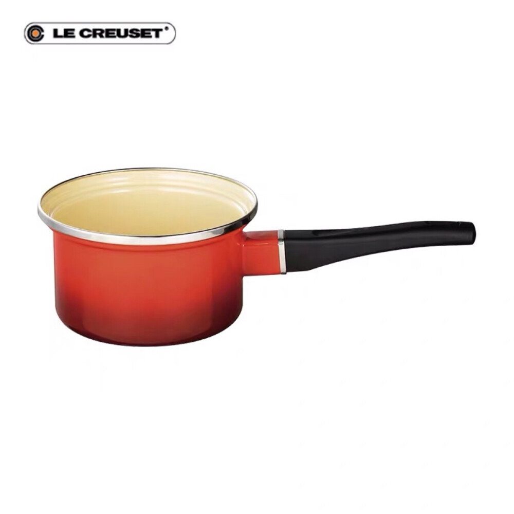 法国 进口 LE CREUSET 酷彩 珐琅铸铁 S级新款 圆形浅煎锅 23cm