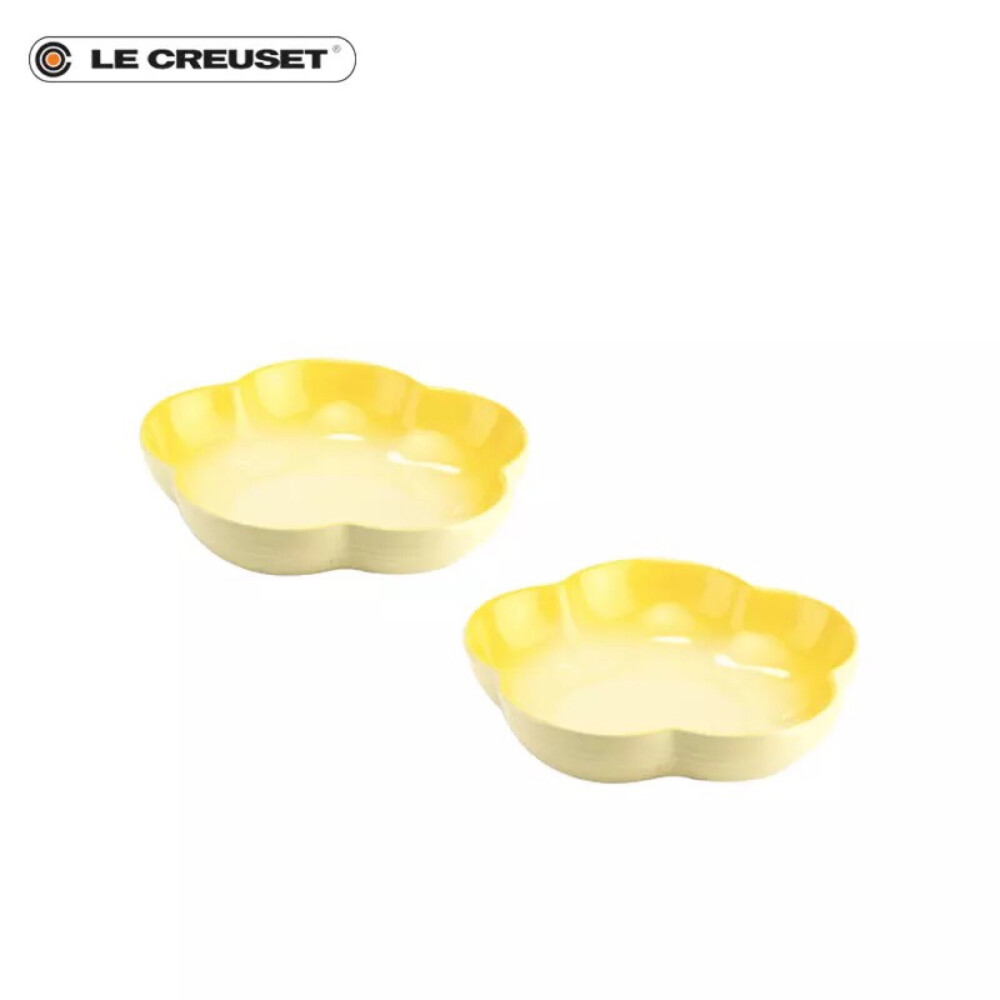 法国 LE CREUSET 酷彩 炻瓷 炖盅2件套 0.5L