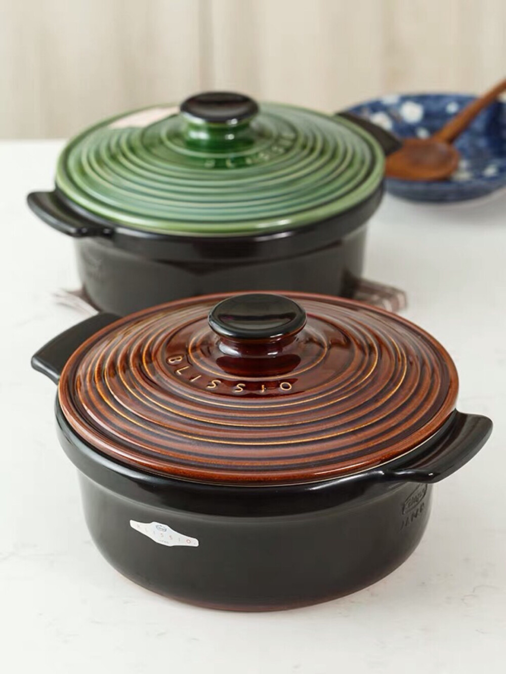 【Le Creuset】日本酷彩 限时折扣 棉花白浮雕 铸铁单柄锅 21CM