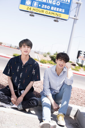 Jin 金硕珍&JungKook 田柾国 BTS 防弹少年团 20190614 Naver x Dispatch更新