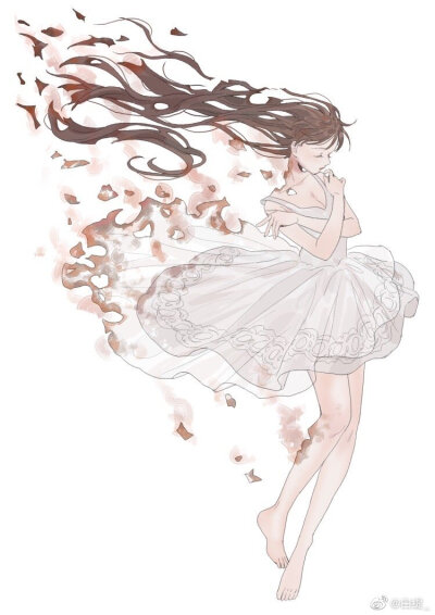 微博画师@白缇_