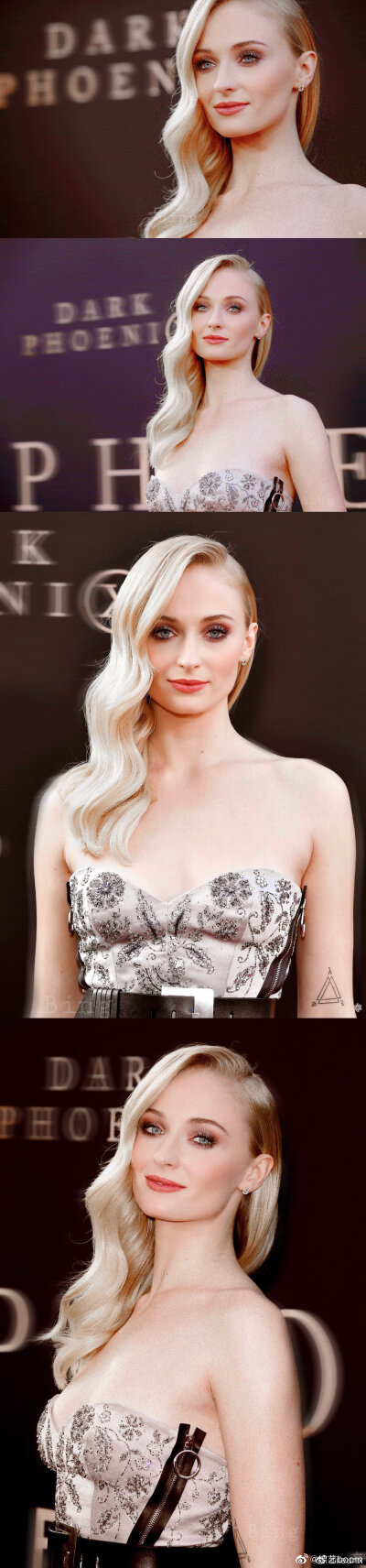 #黑凤凰# Sophie Turner 美晕了！！