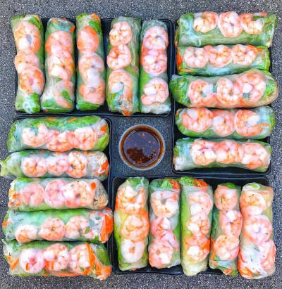 越南春卷。ins：vietnamese_eats