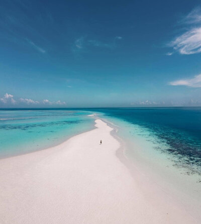 仙本那蓝绿色的海景