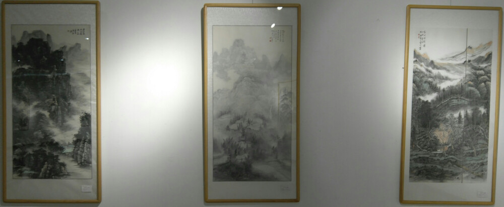 庆新中国七十华诞·采河洛大地风采-墨象栾川山水画展