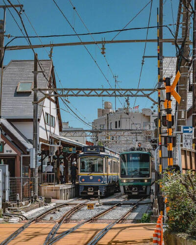 晴空万里的日本镰仓☁️ ins:yongfeel