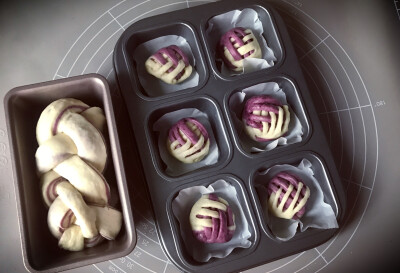 紫薯包 烘焙 甜品