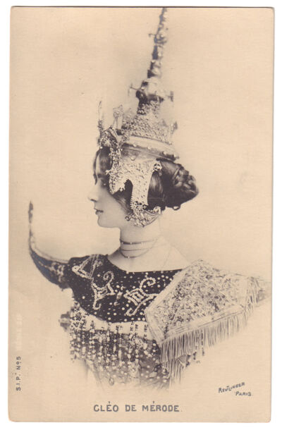 Cléopatra Diane de Mérode 法国美好时代的著名舞者，1896年巴黎选美冠军。她的美丽吸引了奥地利维也纳分离派著名画家古斯塔夫·克里姆特注意。2006年电影《Klimt》中的Lea de Castro就是以Cléopatra Diane de Mérode…