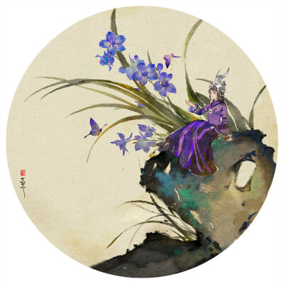 〔莳花集〕绘师：三三画画了么