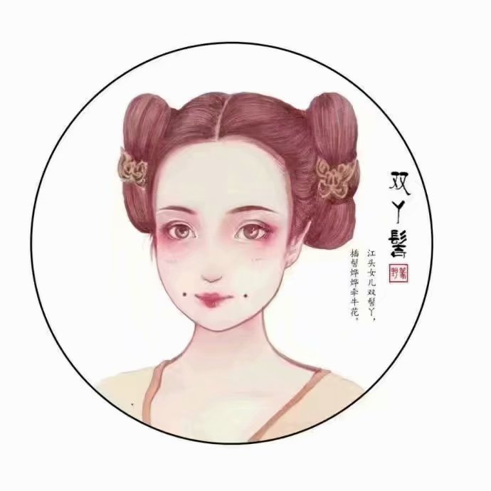 [古风发髻]古代女子发髻图鉴 画师:野篆