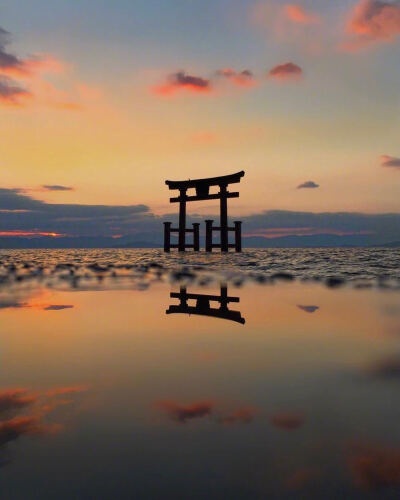 日本琵琶湖白须神社