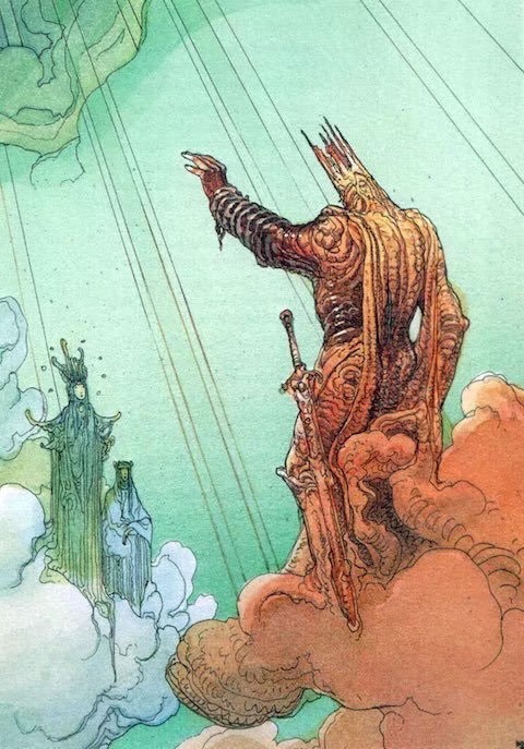 ——
Moebius 的但丁《神曲》插图 ​​​