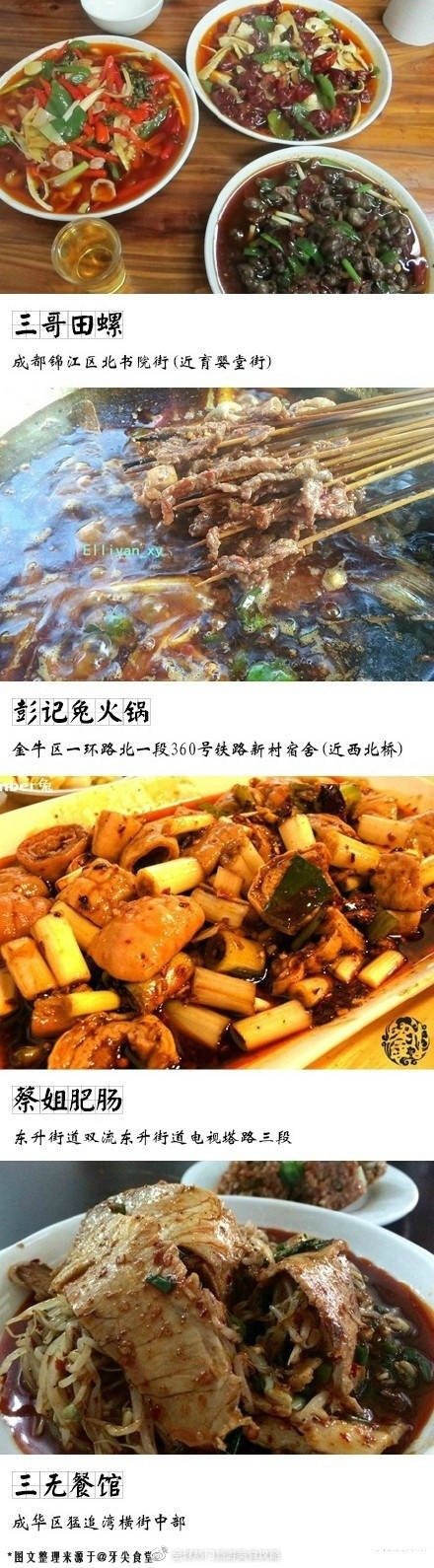 【史上最全的成都苍蝇馆子大盘点】怒刷成都美食副本，给你们点“干货”，全是成都小有名气的苍蝇馆子。吃遍成都所有的苍蝇馆子，是作为一个吃货的基本素养！如果过年长假去成都，不妨试试啊