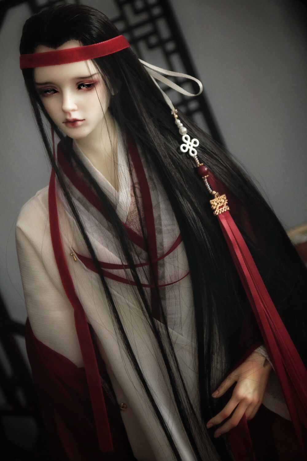 古风美男sd娃娃bjd玩具人偶壁纸萌物