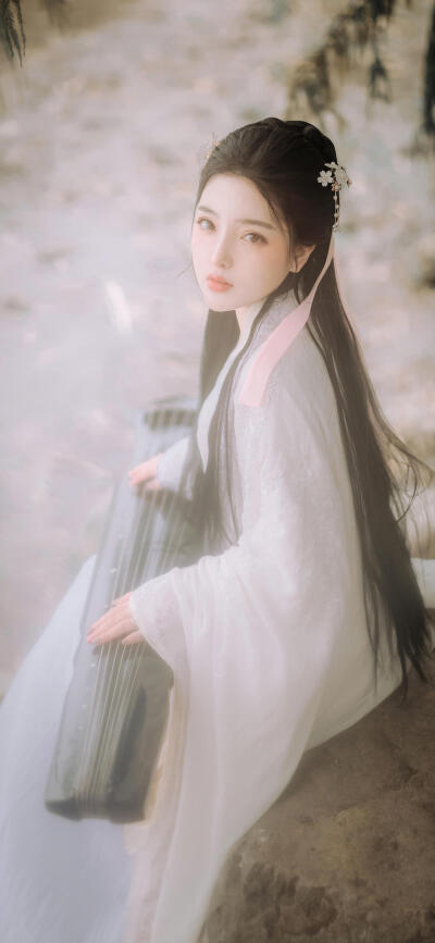 古风，清酒落颜