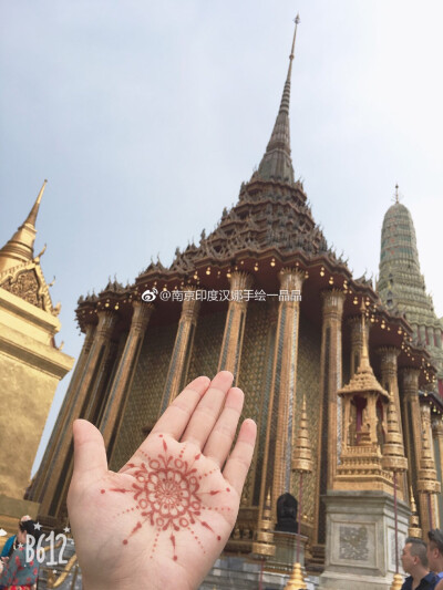 带着海娜去旅行✈️之泰国海娜纹身汉娜手绘henna