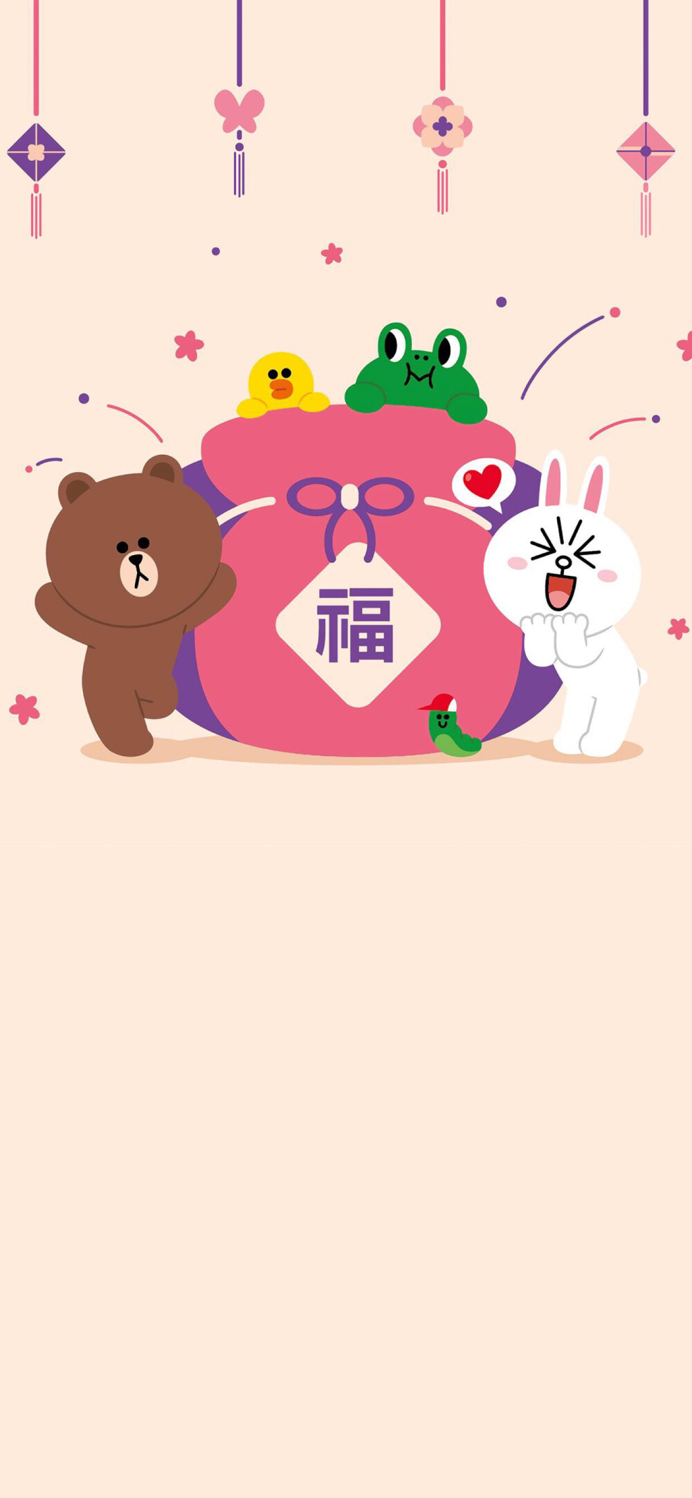 iphonexxsmax卡通系列linetown布朗熊和可妮兔