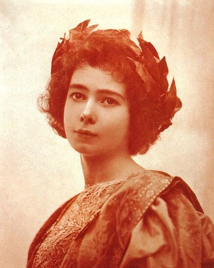 Baroness Olga de Meyer c. 1897 