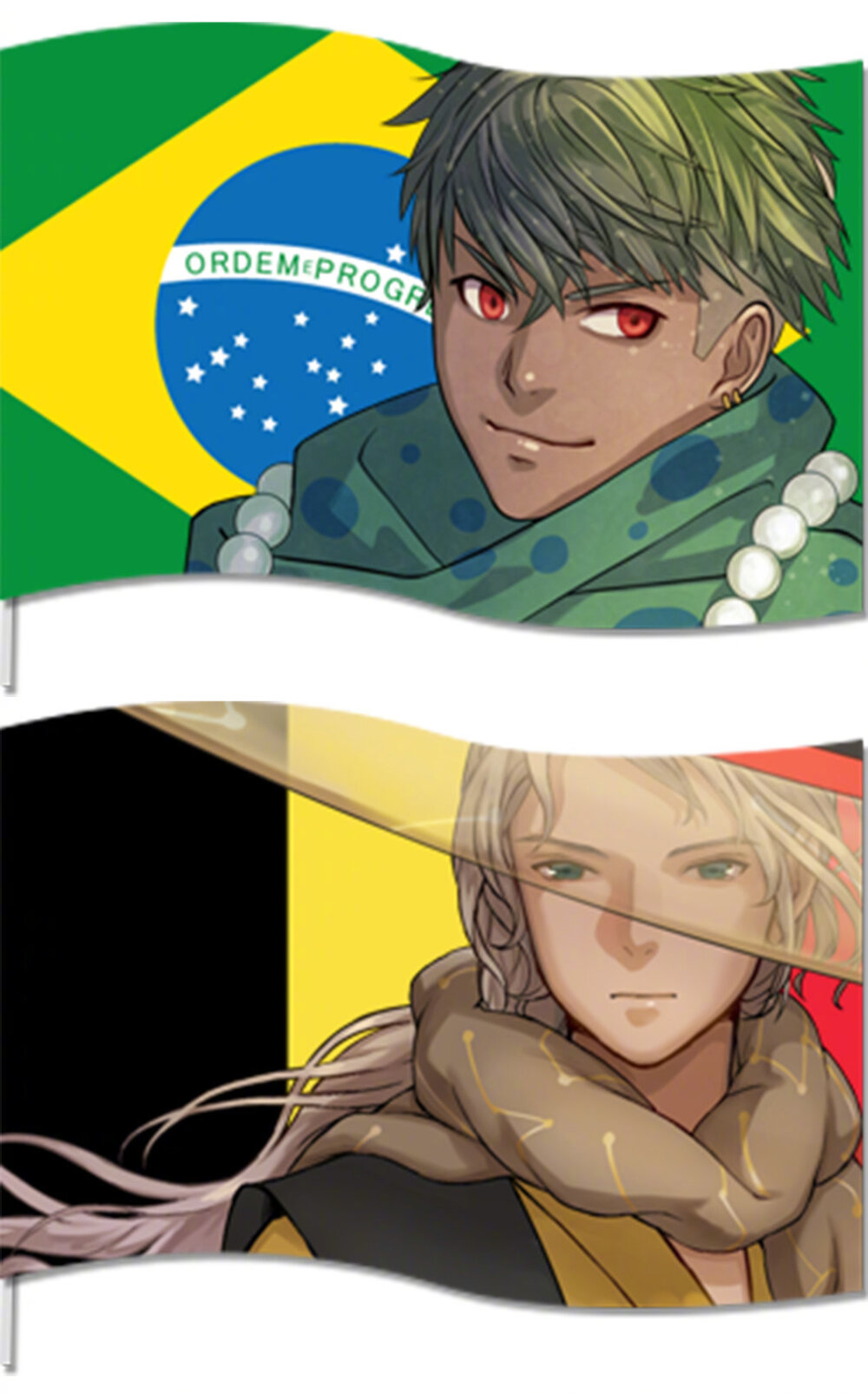 2020年东京奥运会临近，日本民间设计师为各国制作了不同的动漫形象，有点酷哦