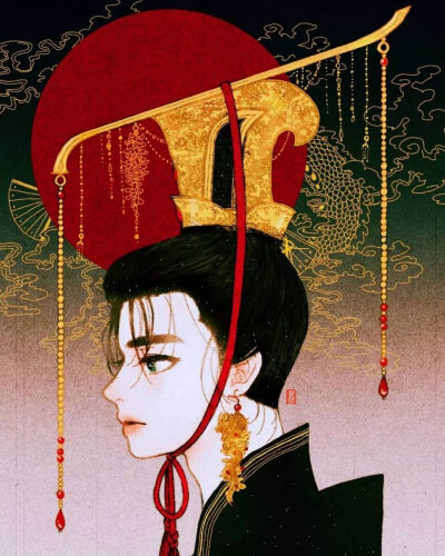 最近忙着考试，好久没发图了，韩国画师，富丽堂皇(^V^)