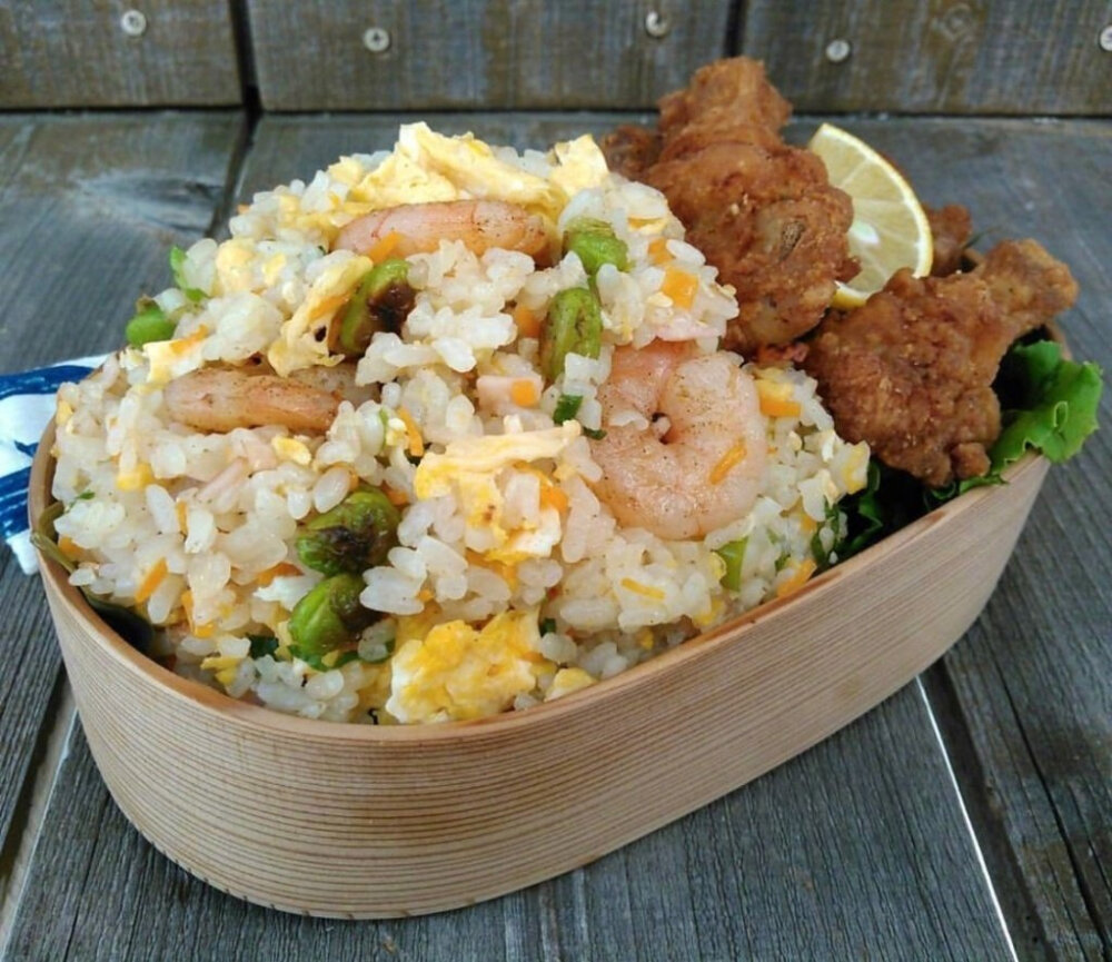 虾仁炒饭