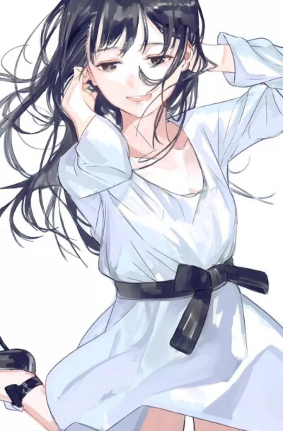 #画师笔下的少女