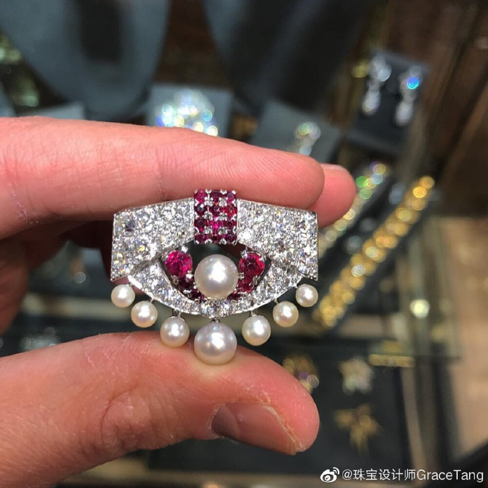 红宝石 钻石 白金 珍珠 珠宝