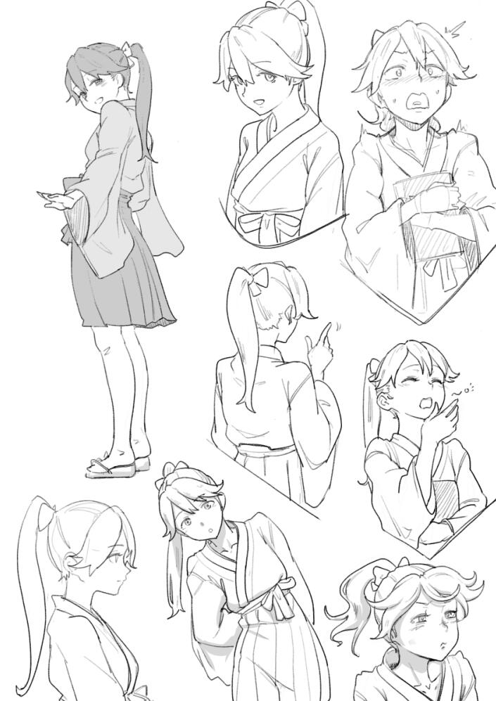 等一会日肝的时候要画的临摹图片