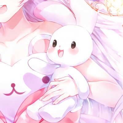 情侣头像 动漫 抱宠