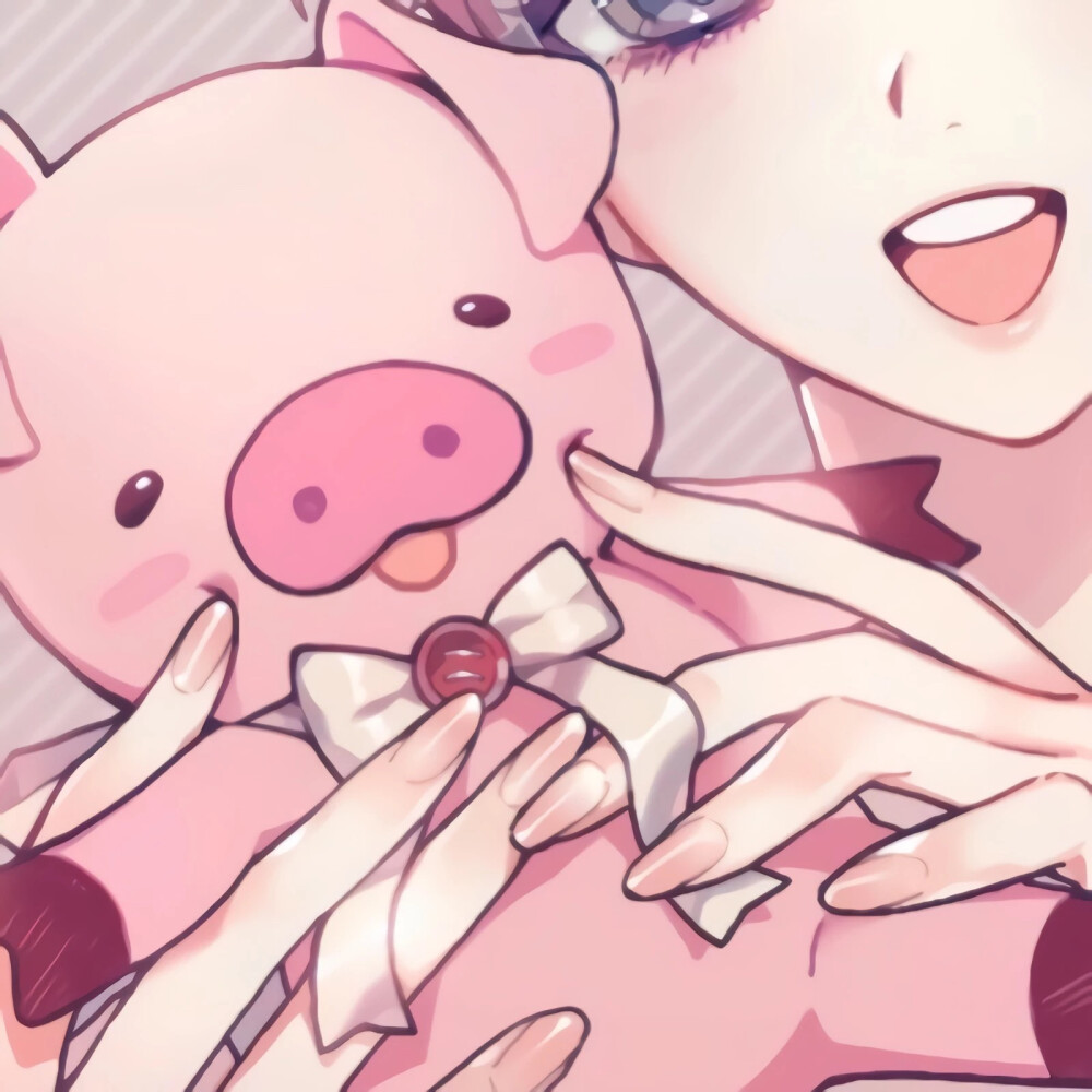 情侣头像动漫抱宠