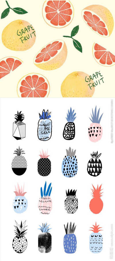 水果菠萝素材