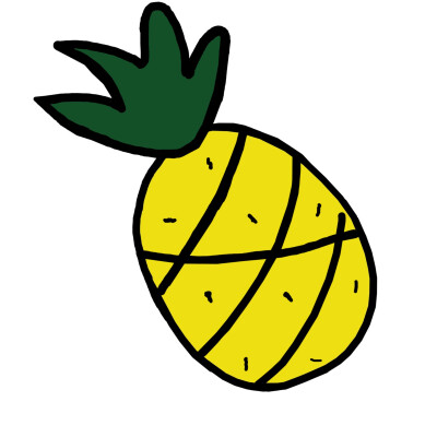 水果菠萝素材