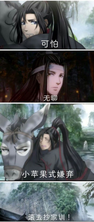 魔道祖师动漫自截表情包