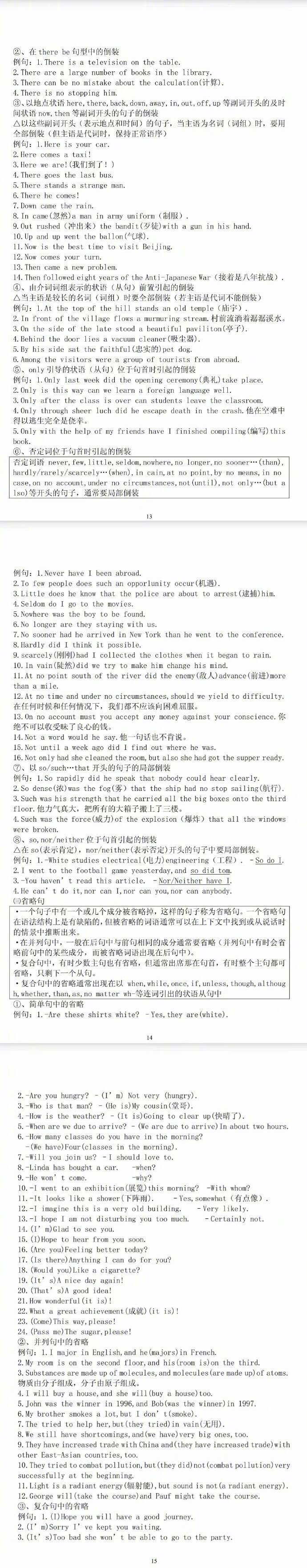 【英语语法精华】每天一遍，坚持21天，你的英语成绩就厉害了。