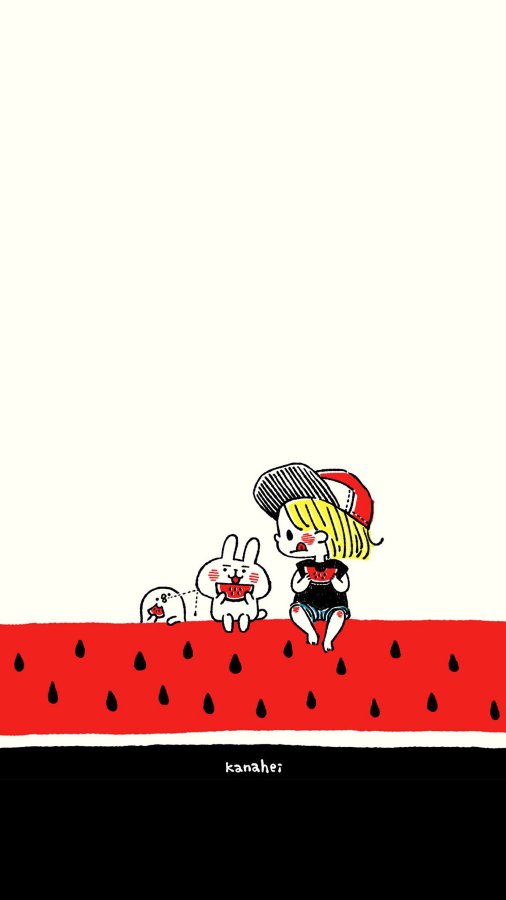 超可爱治愈萌物卡娜赫拉卡通个性壁纸