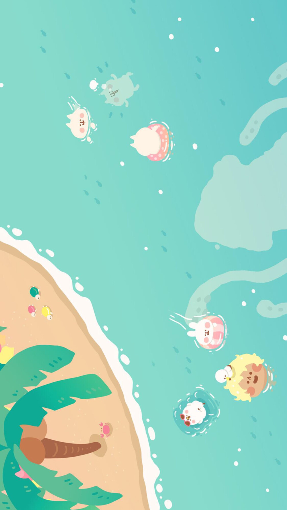 超可爱治愈萌物卡娜赫拉卡通个性壁纸