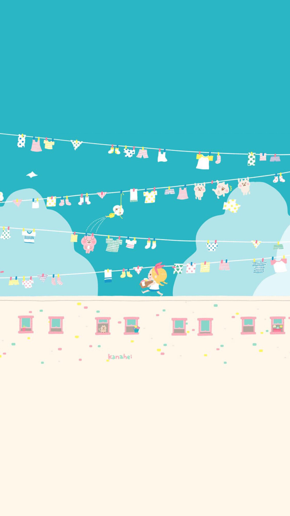 超可爱治愈萌物卡娜赫拉卡通个性壁纸