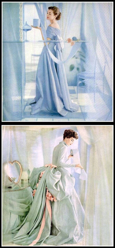 1950年代Scott's的纸巾广告，真的好梦幻。