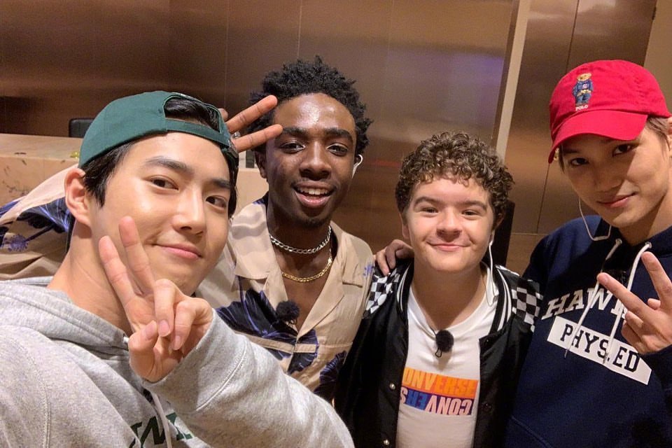 190623 俊勉ins更新一则
【It was so nice to meet you Caleb & Gaten. Let's hang out together again. #StrangerThings 】