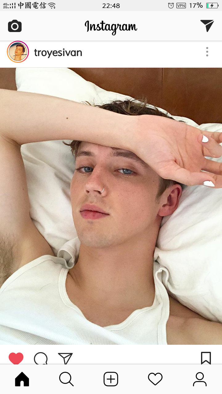 戳爷 troye sivan 特洛耶希文 近期 自截 ins [杨晋戈]