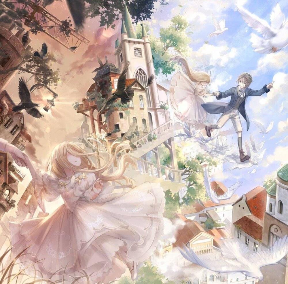 闪耀暖暖 印象大图 晨昏交错之际