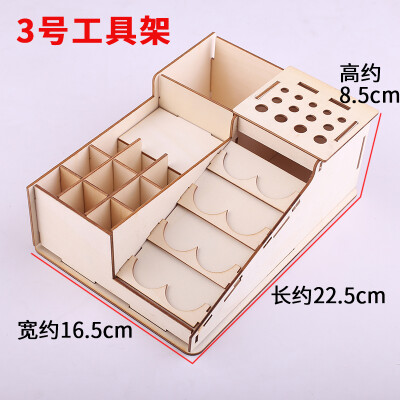 手工DIY工具架子盒子滴胶工具盒模型材料步摇发簪工具收纳整理架