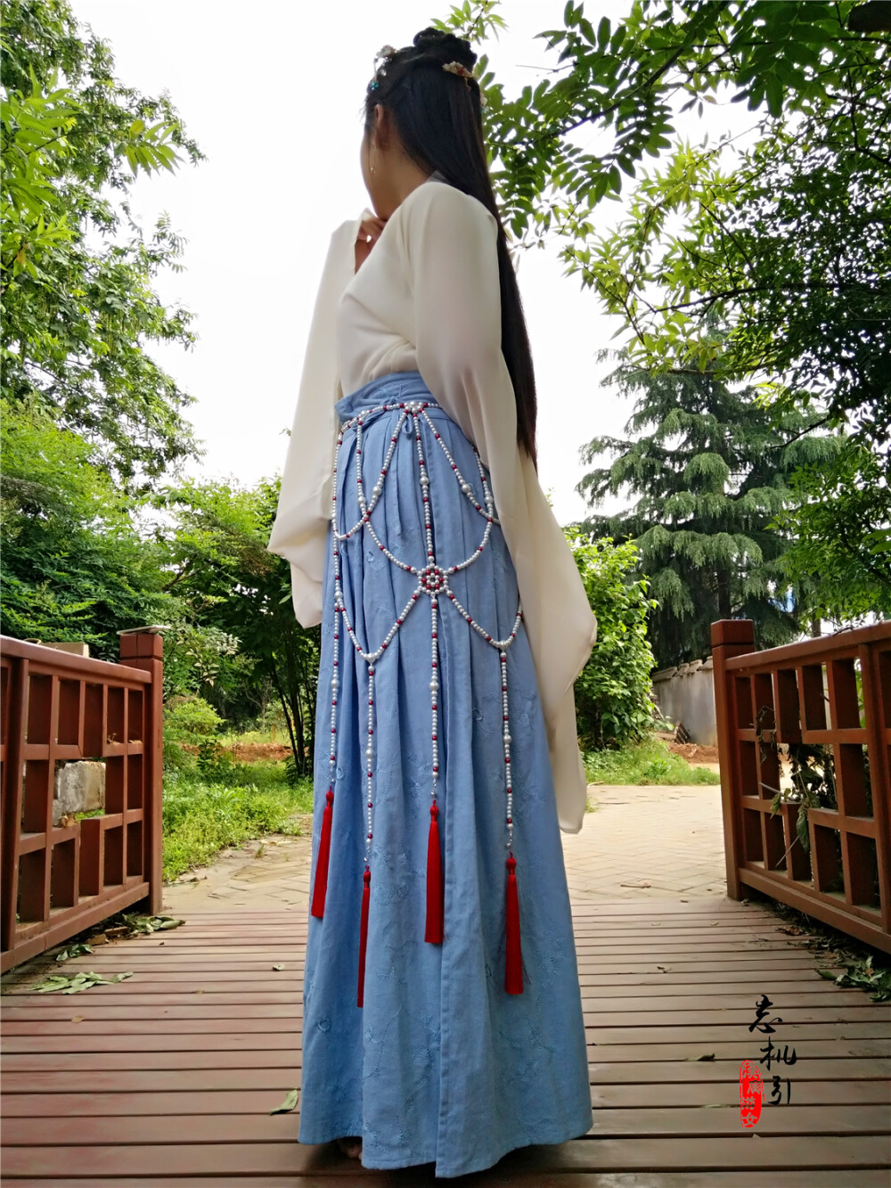 定制 【忘机引】暗香 汉服腰链 流苏 汉服配饰 一件包邮