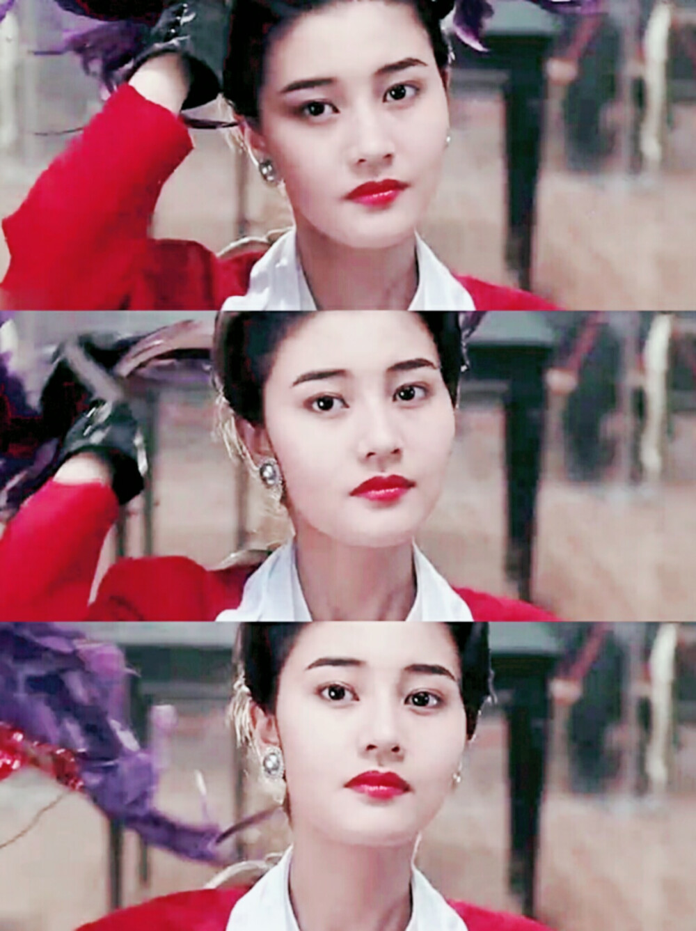 李嘉欣张柏芝三合壁纸